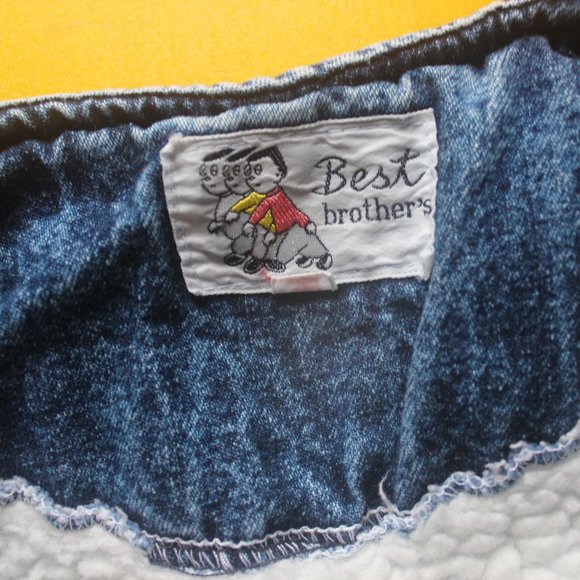 Cute Denim Sherpa Vest - Picture 6 of 7